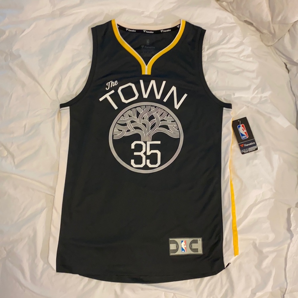 NWT 2017 Kevin Durant Warriors “The Town” jersey